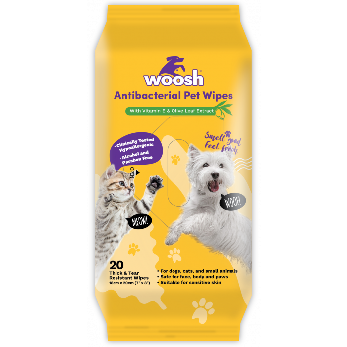 Woosh pet wipes top