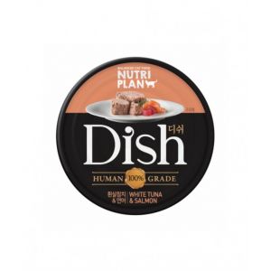 Nutriplan Dish White Tuna & Salmon Wet Food For Cats 85g