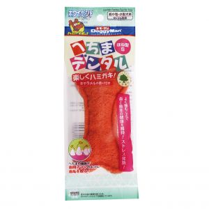 Doggyman Loofah Dental Flat Bone Toy - Small