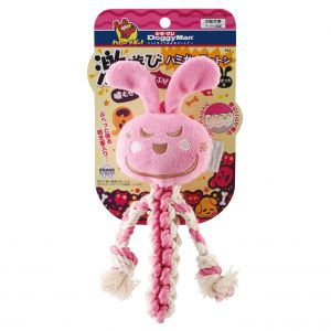 Doggyman Dental Care Cotton Rabbit Toy - Small