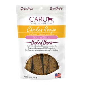Caru - Soft 'n Tasty Chicken Bars Recipe Treat for Dogs - 113 g