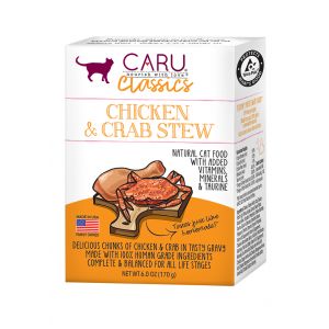 Caru - Classics Chicken & Crab Stew for Cats - 170 gm