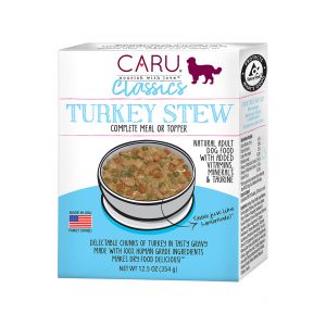 Caru - Classic Turkey Stew for Dog (Complete Meal or Topper) - 354 g