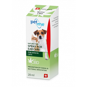 Pet+Me CBD Spray For Ear Care 20 ml