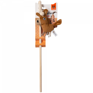 Barkbutler Fofos Cat Wand Toy Donkey