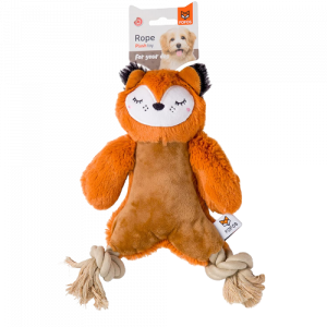 Barkbutler Fofos Ropeleg Plush Bear Toy
