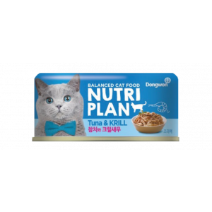 Nutriplan Tuna & Krill Canned food for cat 160 gm