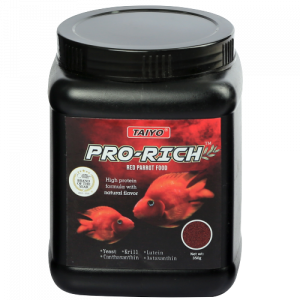 Taiyo Pro Rich Red Parrot 350gm Cont