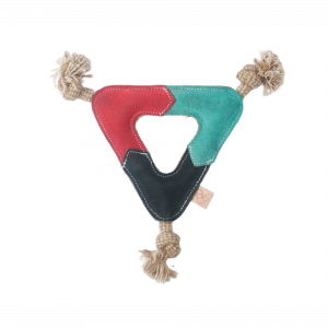 Guts and Glory Suede Leather Triangle for Dog
